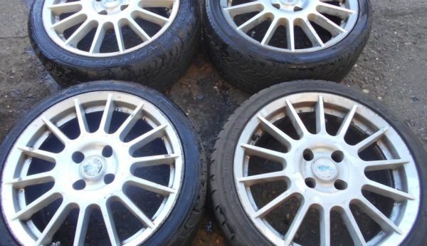 17" GENUINE FORD PUMA RACING ALLOY WHEELS / TYRES - Image 2