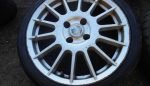 17" GENUINE FORD PUMA RACING ALLOY WHEELS / TYRES
