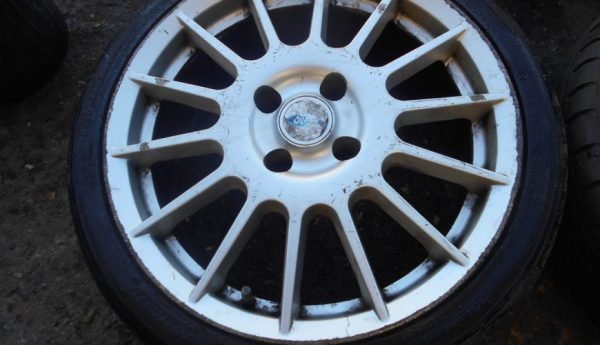 17" GENUINE FORD PUMA RACING ALLOY WHEELS / TYRES - Image 1
