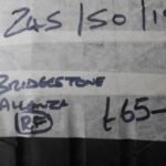 245 / 50/ 19 BRIDGESTONE ALENZA RUNFLAT TYRE