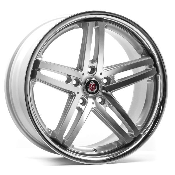 AXE EX11 19x9.5 ET27 5x120 GLOSS SILVER & POLISHED - Image 1