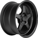 7Twenty STYLE 51 Flap Lip 15x8 ET10 4x100 Black on Black