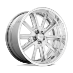 American Racing VN407 20x9 ET15-35 5H BLANK TWO-PIECE POLISHED CENTER POLISHED BARREL