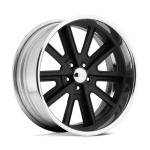 American Racing VN407 20x8.5 ET15-35 5H BLANK TWO-PIECE HOT ROD BLACK CENTER POLISHED BARREL