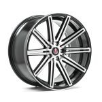 AXE EX15 20x9 ET40 5x114.3 GLOSS BLACK & POLISHED