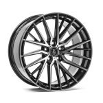 AXE EX40 22x10.5 ET40 5x130 GLOSS BLACK & POLISHED