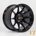 6Performance BDR 15x8.25 ET0 4x100 Black