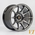 6Performance BDR 15x8.25 ET0 4x100 HBlack