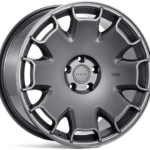IW CSR2 18x9.5 ET38 5x120 Carbon Graphite Polished Lip