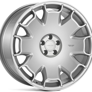 IW CSR2 19x9.5 ET42 5x112 Pure Silver Polished Lip