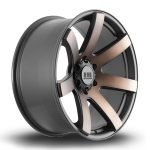 Alpha Offroad Gauntlet 20x9 ET10 6x139 SBlackBronze