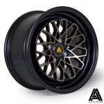 Autostar Geo 15x8 ET25 4x100 BFBlack