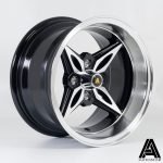Autostar Kanji 14x8 ET-5 4x100 PFBlack