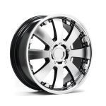 LENSO CONCERTO 20x8.5 ET35 6x114.3 GLOSS BLACK & POLISHED