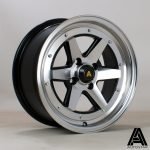 Autostar Magic 15x7 ET35 4x100 RFBlack