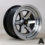 Autostar Magic 15x8 ET0 4x114.3 RFBlack