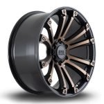 Alpha Offroad Maverick 20x9 ET40 6x139.7 SBlackBronze