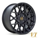6Performance Mesh 17x8 ET35 4x108 FBlack