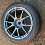 GENUINE ASTON MARTIN RACING GULF Le MANS WHEEL & PIRELLI P ZERO TYRE
