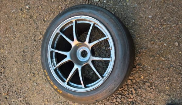 GENUINE ASTON MARTIN RACING GULF Le MANS WHEEL & PIRELLI P ZERO TYRE - Image 1