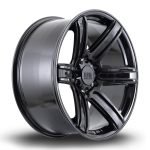 Alpha Offroad Surge 20x9 ET10 6x139.7 Black