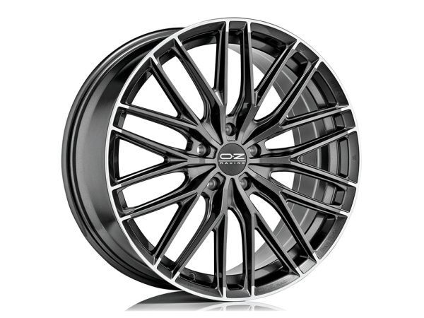 OZ Racing GRAN TURISMO HLT 20x10 ET30 5x112 STAR GRAPHITE DIAMOND LIP - Image 1