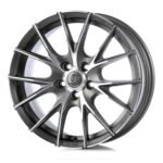 MSW 25 19x9 ET29 5x112 MATT TITANIUM FULL POLISHED