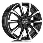 MSW 79 18x7 ET45 5x114.3 GLOSS BLACK FULL POLISHED