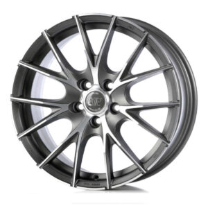 MSW 25 17x8 ET45 5x108 MATT TITANIUM FULL POLISHED