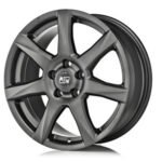 MSW 77 18x8 ET40 5x112 MATT DARK GREY