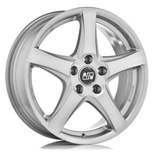 MSW 78 17x6.5 ET52 5x112 FULL SILVER