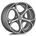 MSW 82 18x8 ET50 5x112 MATT GUN METAL FULL POLISHED