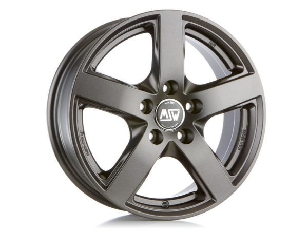 MSW 55 19x8.5 ET44 5x112 MATT DARK GREY - Image 1