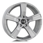 OZ Racing SAHARA 5 18x8 ET45 5x112 FULL SILVER