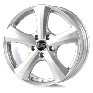 MSW 19 W 18x8 ET45 5x108 FULL SILVER