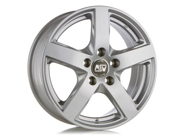 MSW 55 VAN 17x7 ET40 5x118 FULL SILVER - Image 1