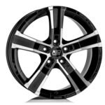 OZ Racing SAHARA 5 18x8 ET40 5x127 GLOSS BLACK FULL POLISHED