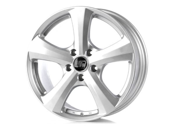 MSW 19 VAN 16x6.5 ET48 5x118 FULL SILVER - Image 1