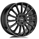 MSW 30 18x9 ET44 5x112 GLOSS BLACK DIAMOND LIP