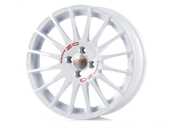 OZ Racing SUPERTURISMO WRC 18x8 ET40 5x114.3 RACE WHITE - Image 1
