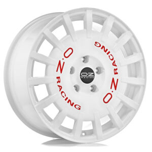 OZ Racing RALLY RACING 17x7 ET45 4x100 RACE WHITE
