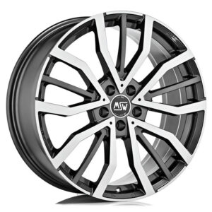 MSW 49 19x9 ET44 5x112 MATT GUN METAL