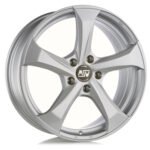 MSW 47 17x7.5 ET40 5x105 FULL SILVER