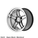 STROM DS-05 18x9.5 ET15 5x114.3 Hyper Black / Pol