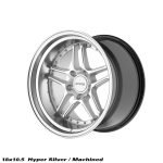 STROM DS-05 18x10.5 ET10 5x114.3 Hyper Silver / Pol