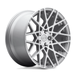 Rotiform BLQ 18x8.5 ET35 5x100 GLOSS SILVER MACHINED