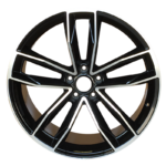 VAG23 20x9 ET30 5x112 Gloss Black Machined