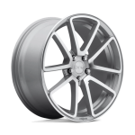 Rotiform SPF 18x8.5 ET45 5x112 GLOSS SILVER MACHINED