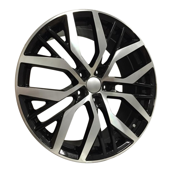 VAG3 19x8 ET45 5x112 Gloss Black Machined - Image 1