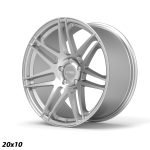 STROM STR3 F14 19x10 ET42 5x120 Quartz Silver